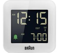 Braun BC08W-DCF radiopiloté(e) Réveil blanc