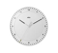 BC17W Classique Grand Analogue Horloge Murale, Blanc - BC17W