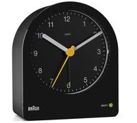 Braun BC22 Réveil à quartz Noir et Jaune Noir
