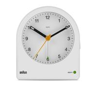 Braun BC22W Réveil Classique 86 x 97 x 42 mm Rétro-éclairage, Aiguilles lum.