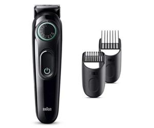 Braun BeardTrimmer 3 BT3411 Noir, Vert