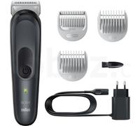 Braun | BG3350 | Rasoir pour le corps | Sans fil et avec fil | Nombre de niveaux de longueur | Nombre de têtes de rasage/lames | Noir/Gris
