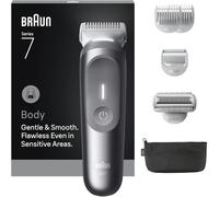 Braun Tondeuse corps Series 7 BG7550 – Étanche 100 min, 3 sabots, SkinGuard – Gris anthracite