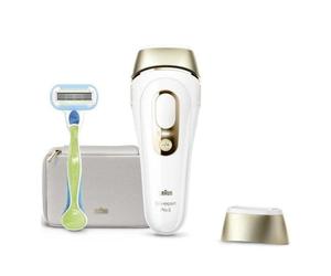 Braun BR2-238427 épilateur léger Lumière pulsée Or, Blanc