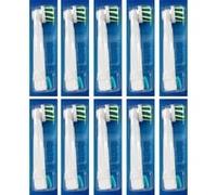 Braun Brosses de rechange Oral-B Pro CrossAction, lot de 10, Tête brosse à dent électrique