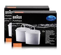 Braun BRSC006 Lot de 2 cartouches filtrantes PureAqua