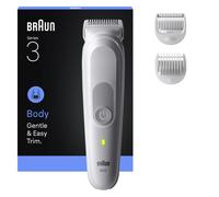 Braun BS Styler BG3530 - Tondeuse pour le corps - 1 unité - 2-en-1 pour le corps - Respectueux de la peau - Résistant à l’eau