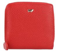Braun Büffel Asti Porte-monnaie Protection RFID Cuir véritable 10 cm rouge