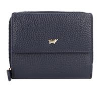 Braun Büffel Asti Porte-monnaie Protection RFID Cuir véritable 12 cm bleu