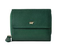 Braun Büffel Asti Porte-monnaie Protection RFID Cuir véritable 12 cm vert
