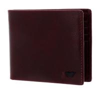 Braun Büffel Étui pour carte de crédit rouge pour homme - Mountain RFID Bifold Wallet Bordeaux 80070