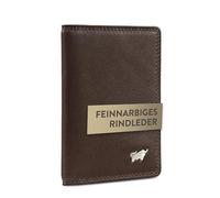 BRAUN BÜFFEL Étui pour cartes en cuir véritable Golf 2.0-10 compartiments pour cartes, marron, Taille unique, Classique