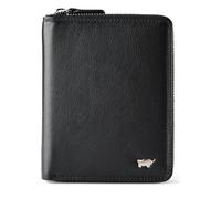 Braun Büffel Golf 3.0 Porte-monnaie Protection RFID Cuir 10 cm noir