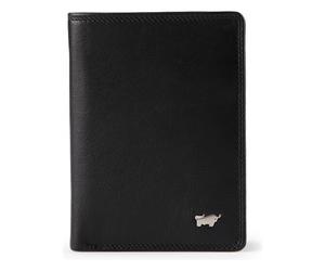 Braun Büffel Golf 3.0 Porte-monnaie Protection RFID Cuir 12.5 cm noir
