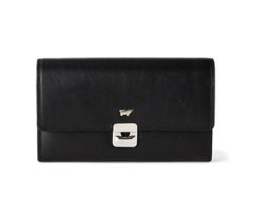Braun Büffel Golf 3.0 Porte-monnaie Protection RFID Cuir 17 cm noir