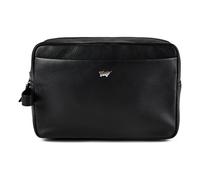 Braun Büffel Golf 3.0 Trousse de toilette Cuir véritable 25.5 cm noir