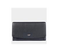 Braun Büffel Golf Portefeuille carré RFID 6CS Noir