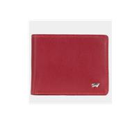 Braun Büffel Golf Portefeuille horizontal RFID 8CS Rouge