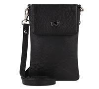 Braun Büffel Hanna Pochette pour téléphone portable Cuir véritable 11.5 cm noir