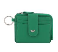 Braun Büffel Joy Étui pour cartes de crédit Protection RFID Cuir 11 cm vert