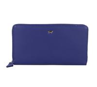 Braun Büffel Joy Porte-monnaie Protection RFID Cuir 19 cm bleu