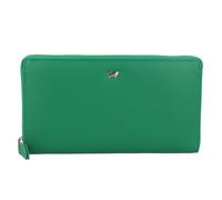 Braun Büffel Joy Porte-monnaie Protection RFID Cuir 19 cm vert
