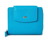 Braun Büffel Joy Porte-monnaie Protection RFID Cuir véritable 12 cm bleu