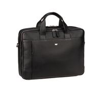 Braun Büffel Golf 3.0 Attaché-case Cuir véritable 40.5 cm Compartiment ordinateur noir