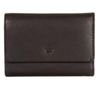 Braun Büffel Porte-monnaie noir en cuir pour femme et homme - Anna RFID 15CS Zip Wallet M 191924