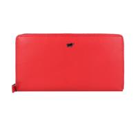 Braun Büffel Porte-monnaies 'Anna' rouge / argent, Taille XS-XL