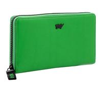 Braun Büffel portefeuille Capri Zip Wallet L Green