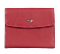 BRAUN BÜFFEL Portefeuille pour homme en cuir de vachette véritable avec protection RFID - Portefeuille de taille moyenne avec 8 emplacements pour cartes, rouge, Mittelgroß, Classique