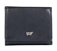 BRAUN BÜFFEL Portefeuille pour homme en cuir de vachette véritable avec protection RFID, portefeuille zétilose avec 2 emplacements pour cartes, noir élégant