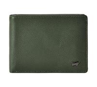 Braun Büffel Robin Porte-monnaie Protection RFID Cuir véritable 12.5 cm vert