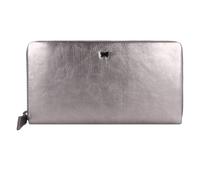 Braun Büffel Ruby Porte-monnaie Protection RFID Cuir véritable 19 cm couleur argent