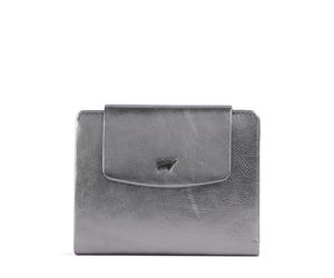 Braun Büffel Ruby Portefeuille argent, cuir de vache finement grainé, femme
