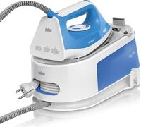 Braun Carestyle 1 IS1012BL Générateur de vapeur fer 2400 watts capacité 15l 55 bar 340 g Jet de vapeur Anti Scale System Signal bleu ;