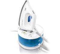 Braun CareStyle 2 Compact IS 2043 - 2200 W - 1,3 l - 300 g/min - 110 g/min - semelle en éloxal - bleu - blanc