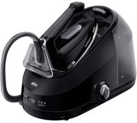 Braun CareStyle 5 Centrale Vapeur avec technologie FreeGlide 3D, Débit de Vapeur 150 g/min, Chauffe rapide, Mode iCare, Repassage vertical, Réservoir d'eau amovible de 2 L, 2400 W, Noir, (IS5249BK)