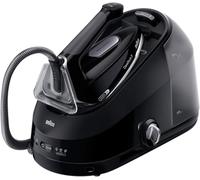 Braun CareStyle 5 Centrale Vapeur avec technologie FreeGlide 3D, Débit de Vapeur 150 g/min, Chauffe rapide, Mode iCare, Repassage vertical, Réservoir d'eau amovible de 2 L, 2400 W, Noir, (IS5249BK)