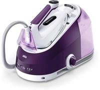 Braun CareStyle 5 IS5247VI Fer à Repasser Vapeur avec Technologie FreeGlide 3D, Vapeur 145g/min, Chauffage Rapide, Mode iCare, Repassage Vertical, Réservoir Amovible 2L 2400W, Violet
