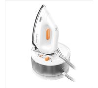 Braun CareStyle Compact - Centrale Vapeur Compacte, Semelle EloxalPlus FreeGlide3D, Double Vapeur pour Repassage 2x Plus Rapide, Réservoir 1,5L, Modes iCare, Eco et Turbo, Blanc (IS2132WH)