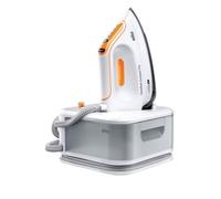 CareStyle Compact Pro IS 2561 - Centrale vapeur avec fermeture automatique - semelle : EloxalPlus FreeGlide 3D - 2400 Watt - blanc/orange