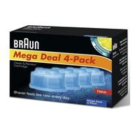 BRAUN CCR4 4 recharge lotion nettoyante rasoir liquide de nettoyage
