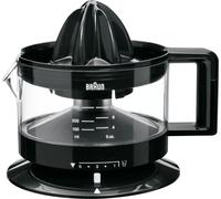 Braun CJ3000 BK Presse-agrumes avec bol calibrage de précision 350 ml, nombre de pulpe variable, démarrage/arrêt automatique, noir