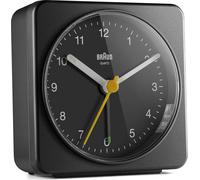 Braun Classic BC03 - Réveil - carré - quartz - bureau - noir