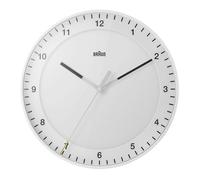 BC17W Classique Grand Analogue Horloge Murale, Blanc - BC17W