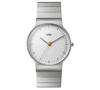 Braun Classic Slim Montre Homme Analogique Quartz avec Bracelet Acier Inoxydable BN0211SLBTG