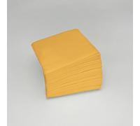 Braun & Company | Lot de 800 serviettes douces au toucher micro-gaufrées, format collation, élégance et fonctionnalité, 9,5 x 9,5 cm (dépliées 19 x 19 cm), pour bar, vin, collations, fête, papaye 1018