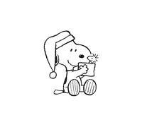 Braun & Company Snoopy Merry Christmas Lot de 20 serviettes de table de qualité supérieure, 33 x 33 cm, 3 couches, avec motif Snoopy, pour célébrer Noël avec Snoopy (1113-26560)